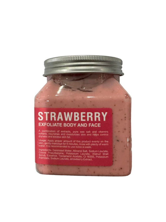 Strawberry Exfoliate Body And Face